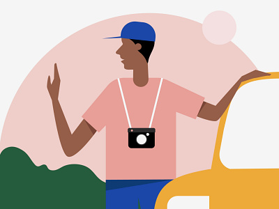 Spot Illustration for Uber