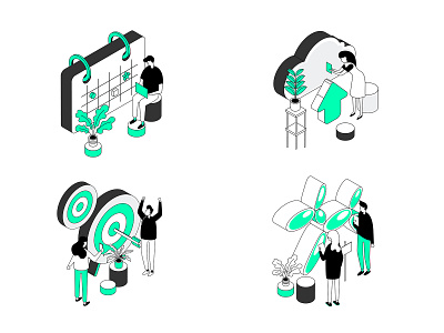 Robinhood. Illustrations