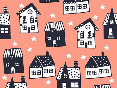 Houses and stars