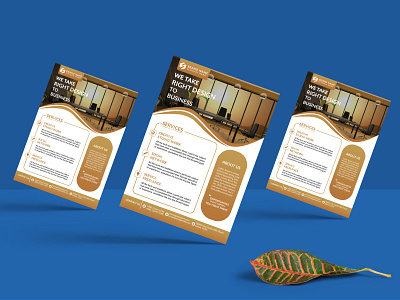 Creative Modern Corporate Business Flyer Design Template