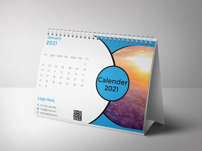 2021 Desk Calender 2021 calender advertising advertisment brand calender calender 2021 calender template corporate corporate design creative modern office calender presentation