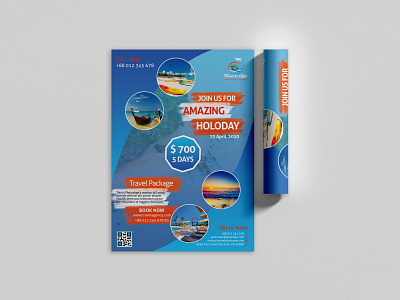 Stylish Travel Flyer Design