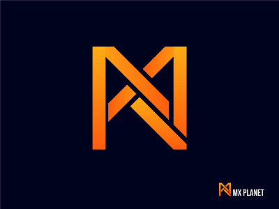 MX Planet Logo | Letter Mark Logo Design