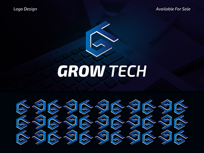 Grow Tech Logo Concept