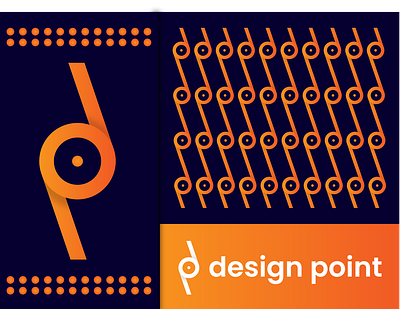 Design Point Logo Design | Letter "d" "p" & point advertising brand branding corporate creative logo logo design logodesigner logos presentation