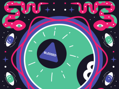 Blessed app design icon illustration logo ui ux web website