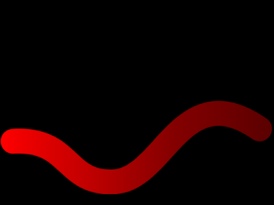 Red curve line branding design icon illustration logo