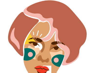 Color profile branding design icon illustration logo vector