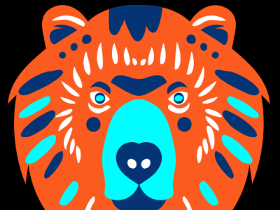 Bear 🐻 branding design graphic design icon illustration logo typography vector