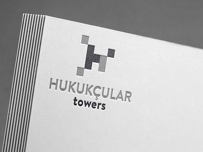 Rebranding Hukukçular Towers branding emblem identity logo logodesign rebranding typography vector