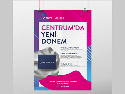 Poster Design for Centrum Plaza design poster poster design