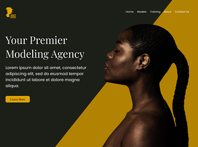 Juice Model Academy branding design figma typography ui uiux web webdesign website