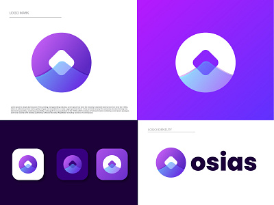 o letter logo | o modern logo | o logo a b c d e f g h i j k l m n app icon brand identity branding colorful creative design eye catching gradient illustration logo logo designer logotype o logo o modern logo o p q r s t u v w q y z overlap symbol tech digital typography