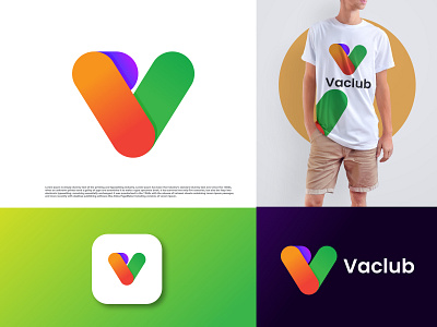 v letter modern logo - logo designer 2021 a b c d e f g h i j k l m n brand identity branding design graphic design illustration l o g o a w e s o m e letter v lettermark logo logo designer logomark logotype modern logo modern v logo t shirt design ui v v abstract