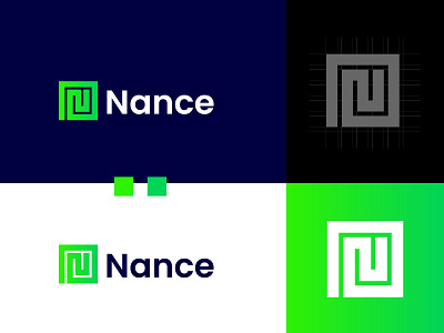 nance logo a b c d e f g h i j k l m n brand identity branding creative design flat abstract illustration letter logo log folio logo logo designer logo maker logo mark logotype minimal modern logo monogram n logo o p q r s t w x y z top designer