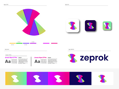 zeprok logo design - z modern logo a b c d e f g h i j k l m n abstract app icon business colorful flat gradient identity letter logo and branding logo design logo folio mark minimal modern o p q r s t u v w x y z shot tech top z modern logo