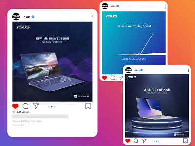 ASUS Social Media Design