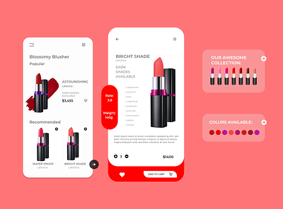 lipstick web design
