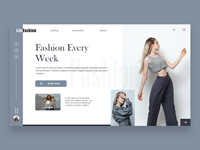 fashion design design ui ui ux uidesign web webdesign