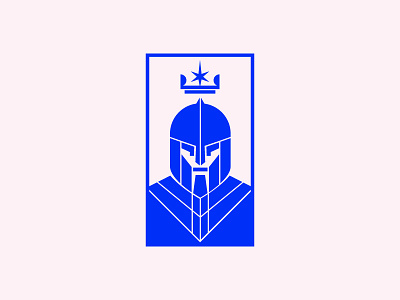 Warrior King crown king logo mark star symbol warrior
