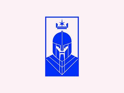 Warrior King crown king logo mark star symbol warrior