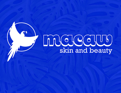 Macaw branding and logo branding design logo