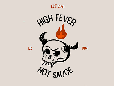 Hot Sauce Logo branding design graphic design illustration logo