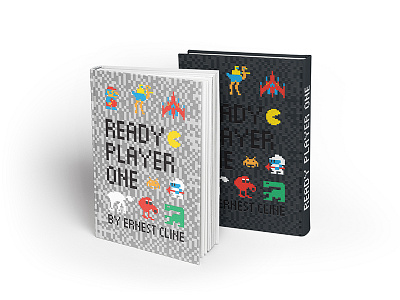 Ready Player One asteroids book cover dig dug ernest cline galaga joust mario mockup pacman qbert ready player one video games