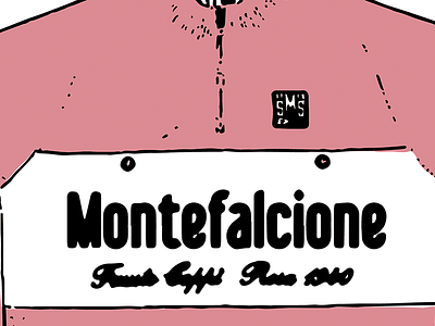 Montefalcione cycling giro ditalia italy jersey montefalcione