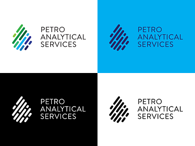Petro Analyitical Services branding consulting logo oil and gas