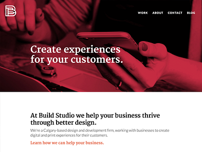 Build Studio Website calgary website wordpress