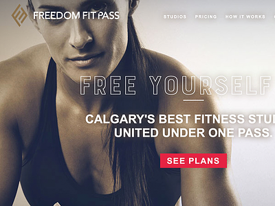 Freedom Fit Pass calgary fitness website