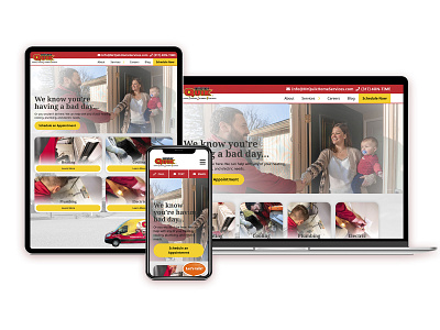 Mister Quik Home Services Redesign home services plumbing responsive responsive design responsive website web design webdesign website builder website redesign wordpress