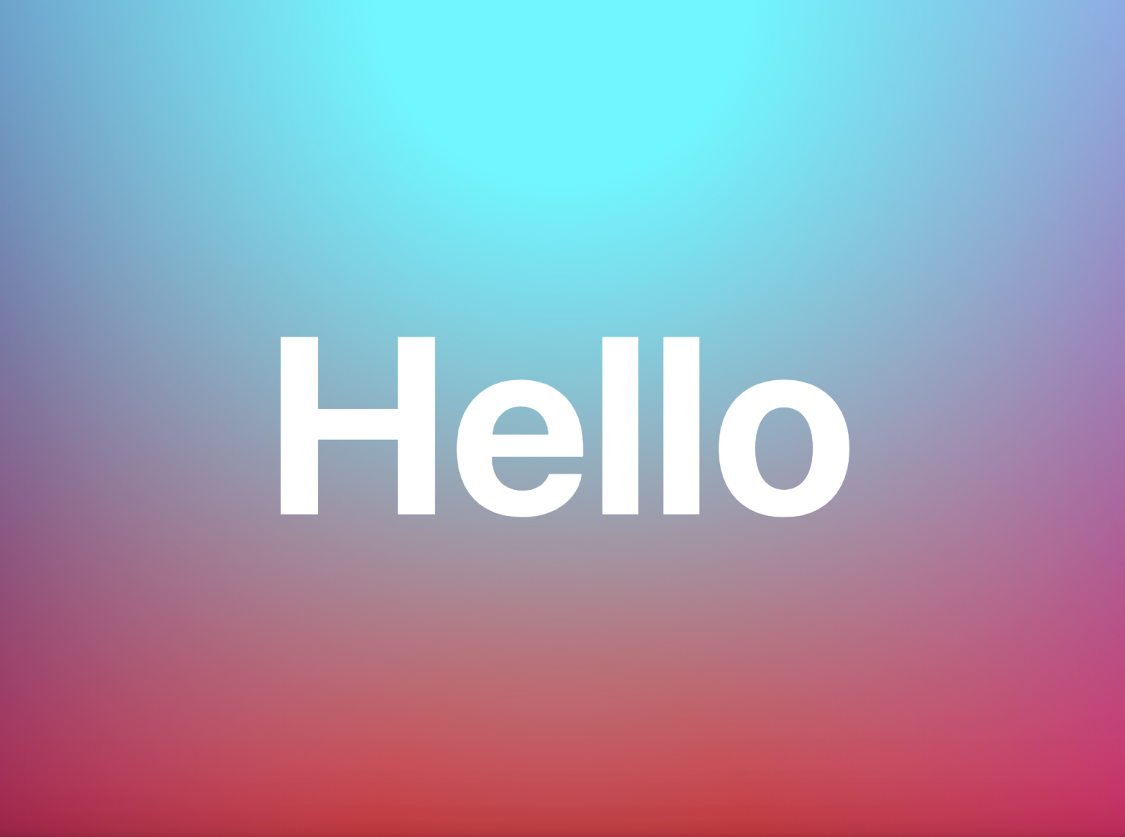 Hello by Components on Dribbble