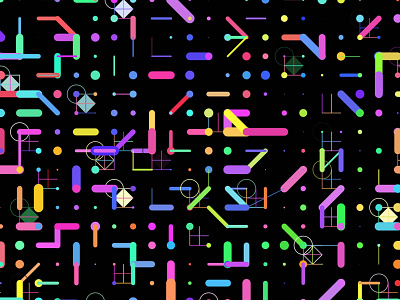 SVG Grids color generative grid