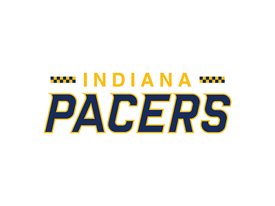 Indiana Pacers Rebrand Wordmark concept indiana indiana pacers logo nba pacers rebrand