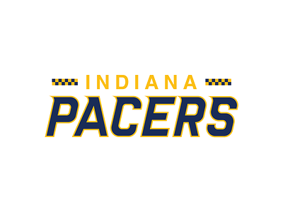 Indiana Pacers Rebrand Wordmark