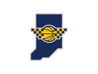 Indiana Pacers Rebrand Tertiary logo