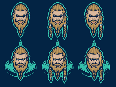 Valhalla Viking Mascot Logo