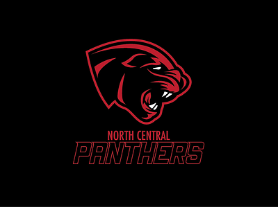 North Central High School Rebrand Main Logo central concept high school indiana indianapolis logo north panther panthers rebrand