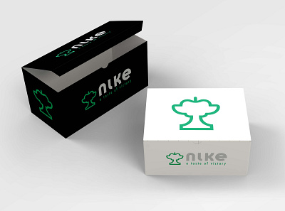 Nike - A Taste of Victory : Fresh Meal Delivery brand branding delivery design food food delivery logo nike package package design packaging rebrand