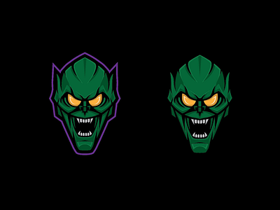 Green Goblin goblin green goblin icon illustrator logo mascot no way home nwh spider spider man spiderman