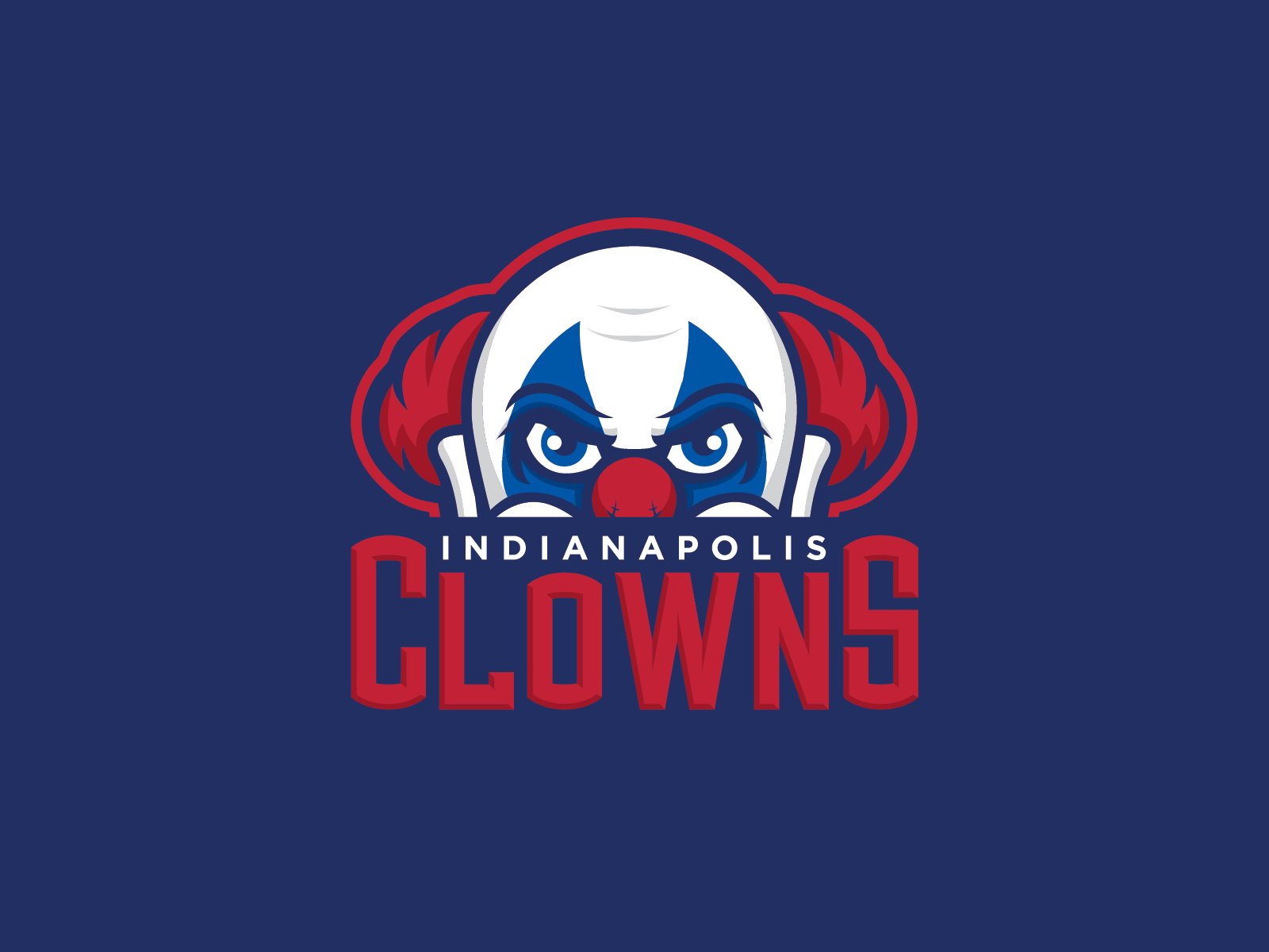 Indianapolis Clowns By Sam Behrmann On Dribbble