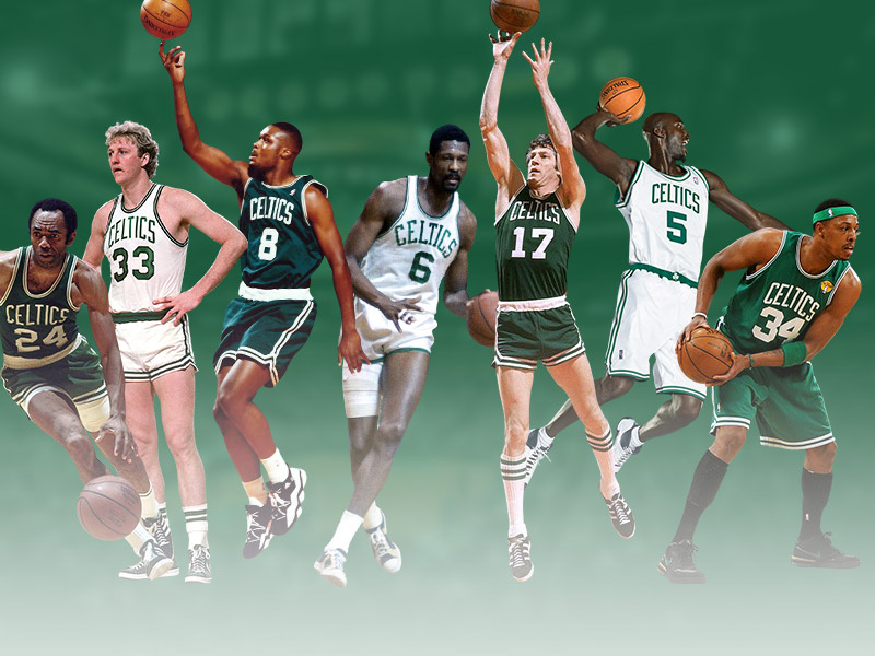 Boston Celtics Team History Infographic by Carey Mercier on Dribbble