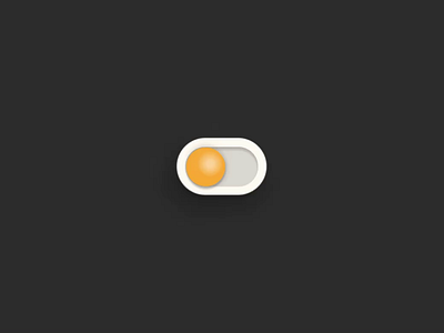 Egg Toggle breakfast button button design cooking decision egg figma icons interface interfacedesign slider switch toggle toggle button ui uidesign uiux ux yellow yolk