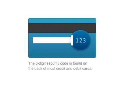 Credit Card Security Code Highlight