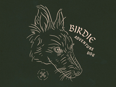 Birdie Adventure Dog adventure dog illustration