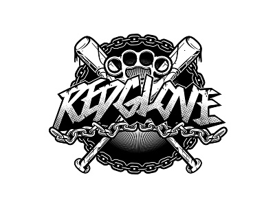 REDGLOVE baseball bat chains clothing vector