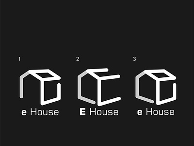 e House Minimal Logo