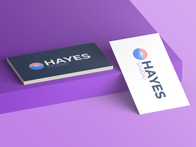 Hayes Studio New Logo branding concept design identity logo logodesign minimal typography